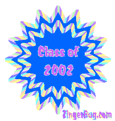 Click to get Class of 2002 comments, GIFs, greetings and glitter graphics.